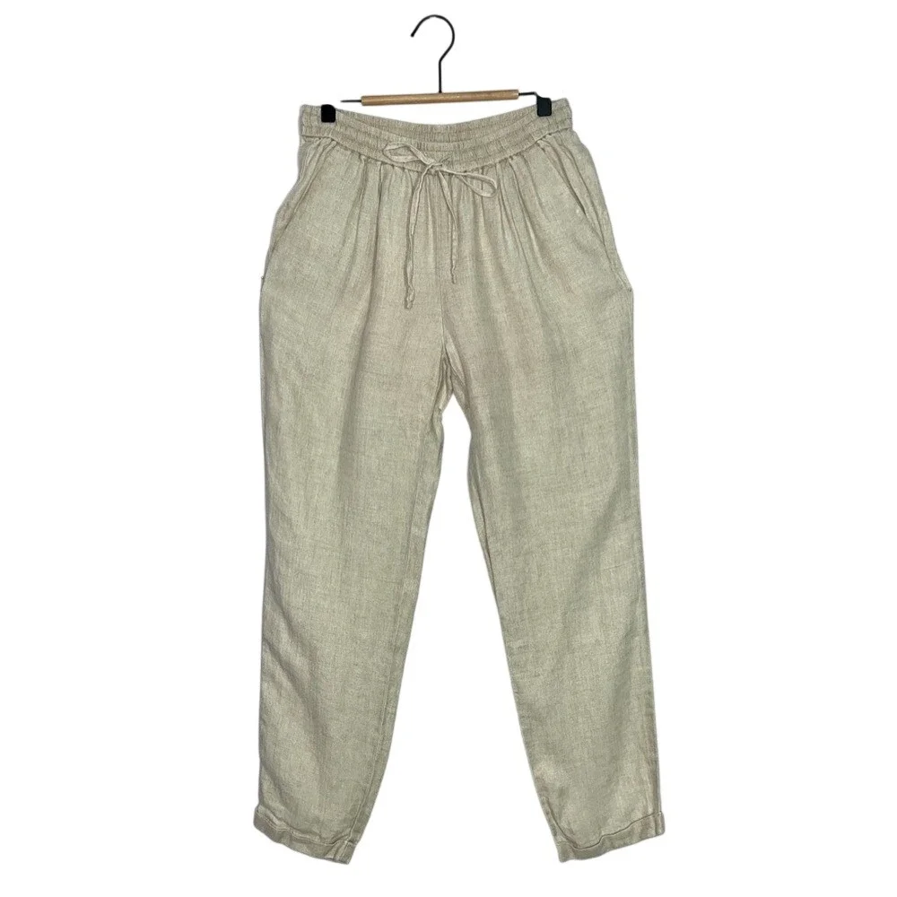 J. Crew Woman's Sz‎ 0 Linen Drawstring Pants